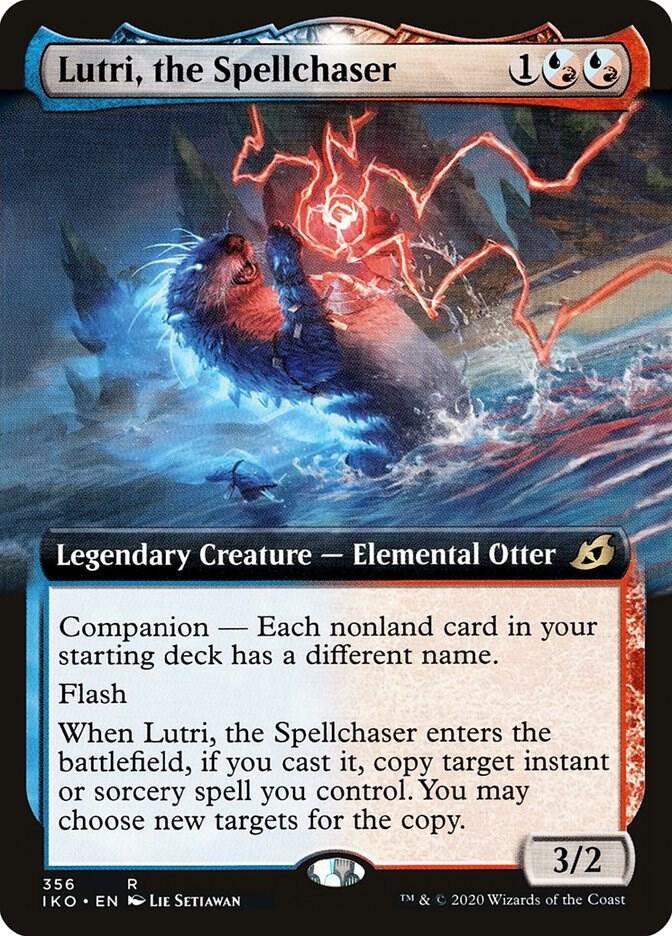 Lutri, the Spellchaser (Extended Art) 356 card from Ikoria: Lair of Behemoths