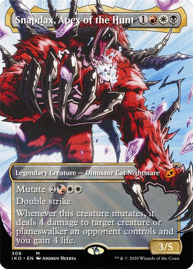 Snapdax, Apex of the Hunt (Showcase) 306 card from Ikoria: Lair of Behemoths