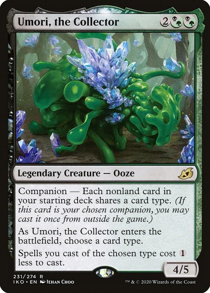 Umori, the Collector 231 card from Ikoria: Lair of Behemoths