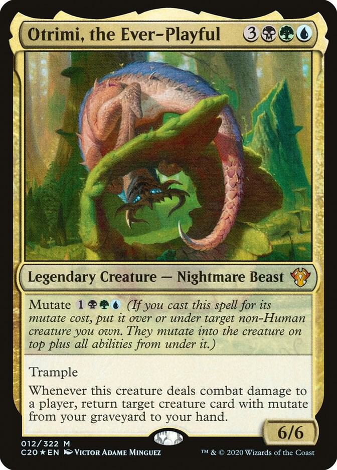 Otrimi, the Ever-Playful 12 card from Commander 2020