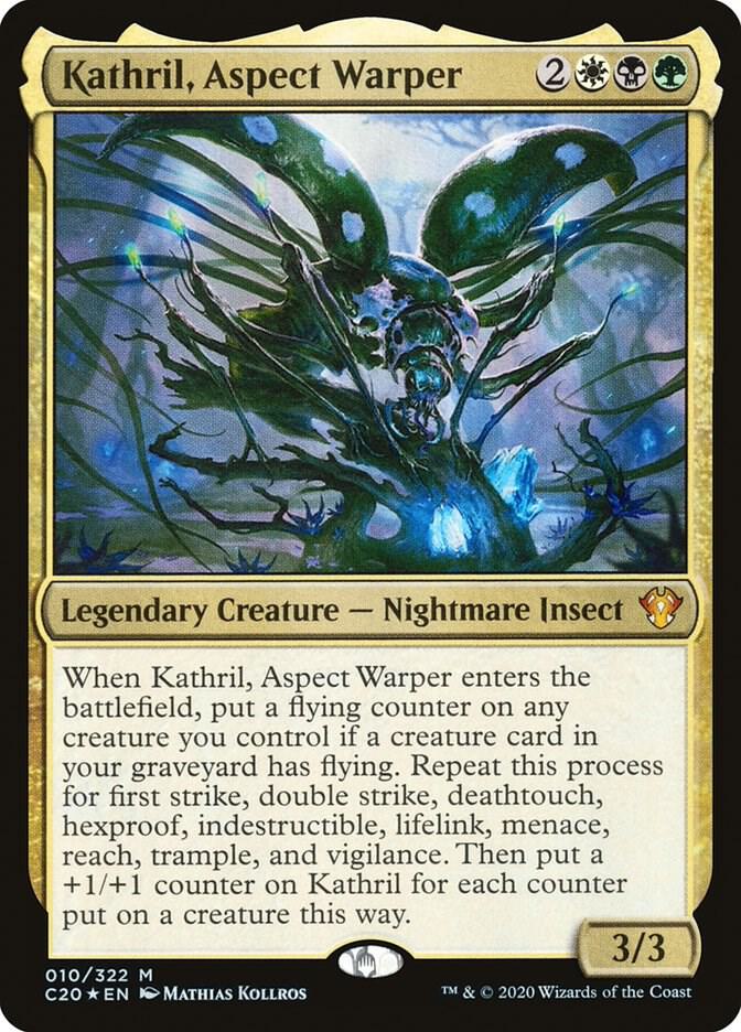 Kathril, Aspect Warper 10 card from Commander 2020
