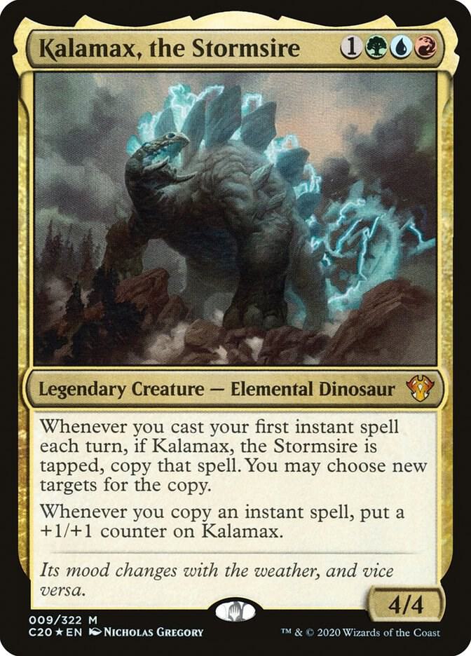 Kalamax, the Stormsire 9 card from Commander 2020