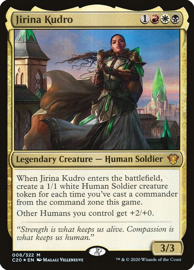 Jirina Kudro 8 card from Commander 2020