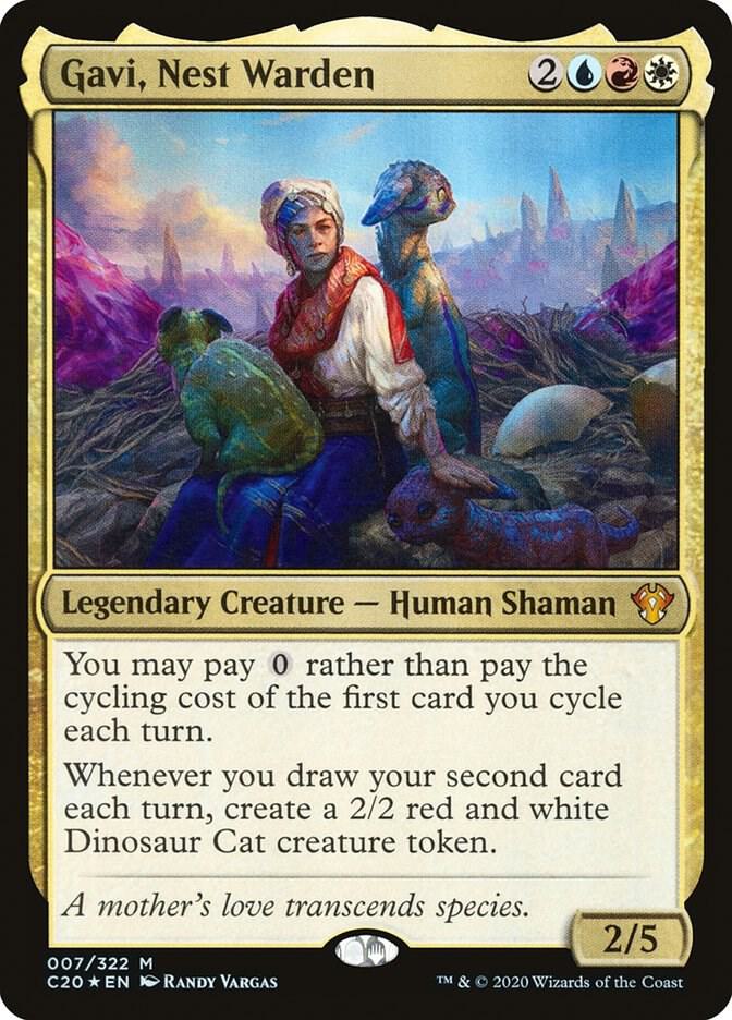 Gavi, Nest Warden 7 card from Commander 2020