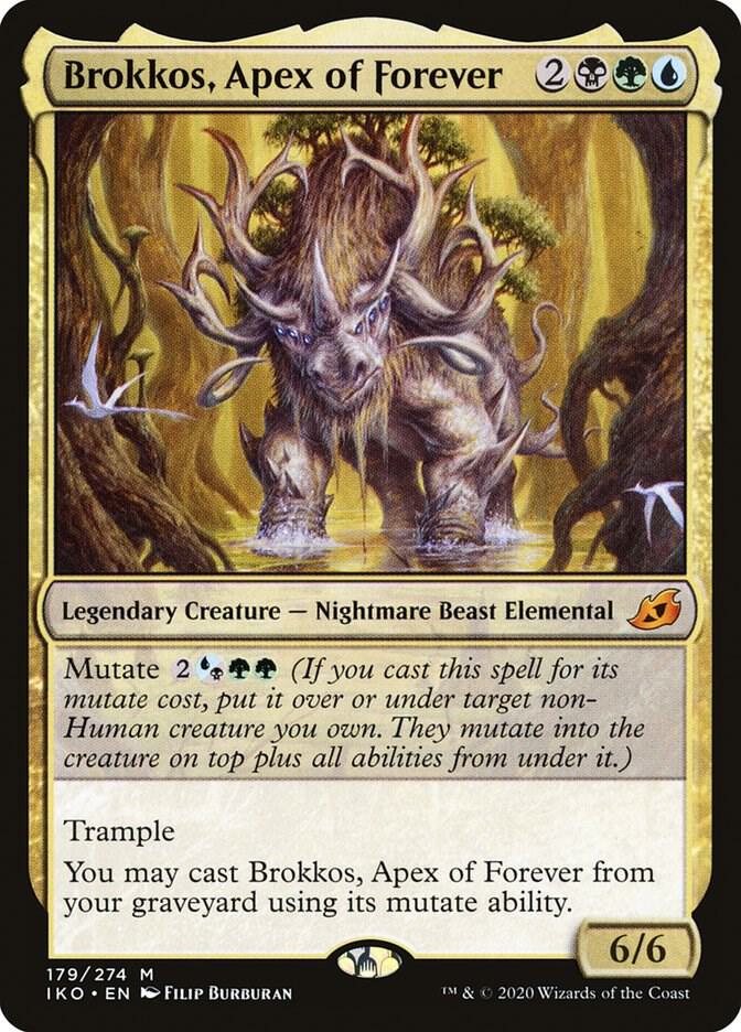 Brokkos, Apex of Forever 179 card from Ikoria: Lair of Behemoths