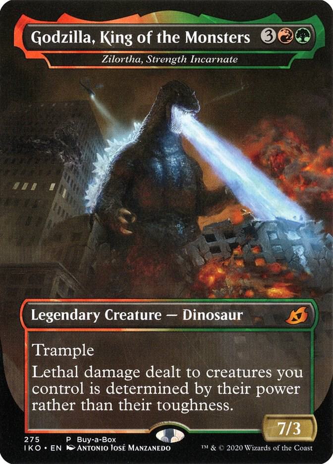 Godzilla, King of the Monsters - Zilortha, Strength Incarnate 275 card from Buy-A-Box Promos