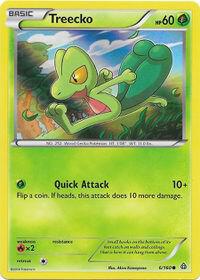 Treecko - 6/160 (Sheen Holo) 006/160 card from Miscellaneous Cards & Products