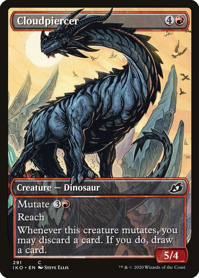 Cloudpiercer (Showcase) 291 card from Ikoria: Lair of Behemoths