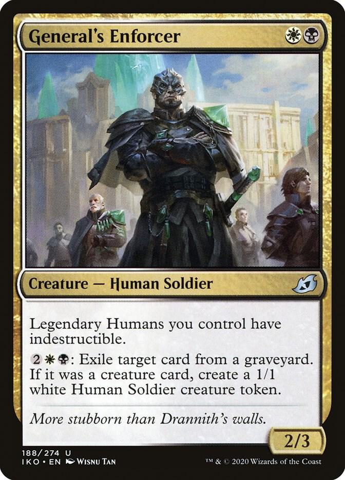 General's Enforcer 188 card from Ikoria: Lair of Behemoths