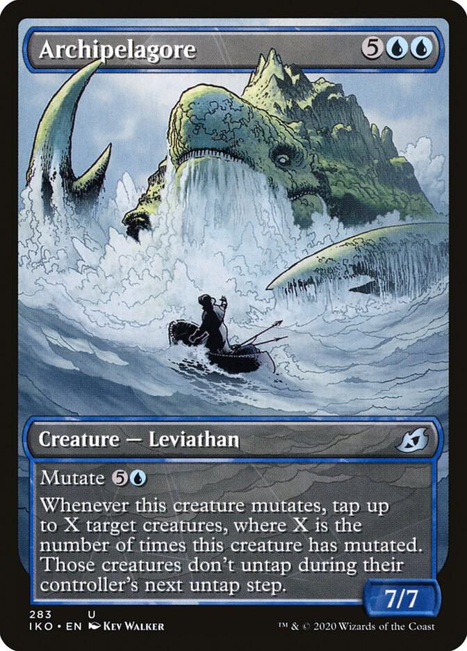 Archipelagore (Showcase) 283 card from Ikoria: Lair of Behemoths