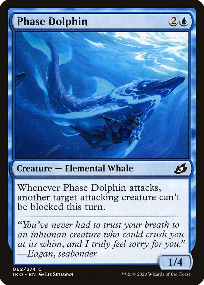 Phase Dolphin 62 card from Ikoria: Lair of Behemoths