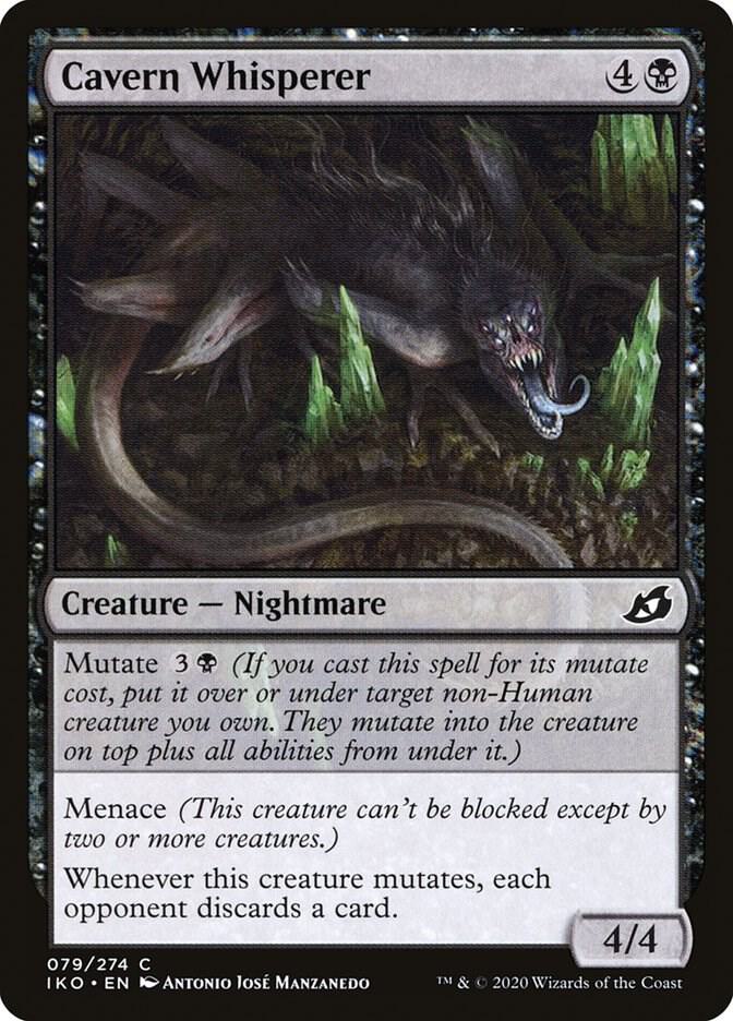 Cavern Whisperer 79 card from Ikoria: Lair of Behemoths