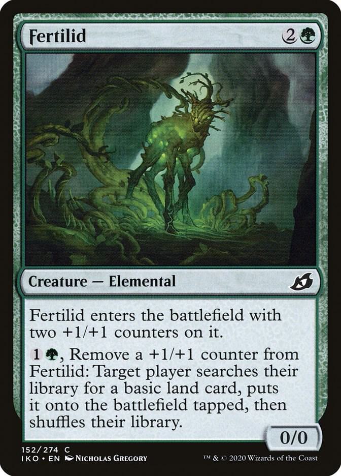 Fertilid 152 card from Ikoria: Lair of Behemoths