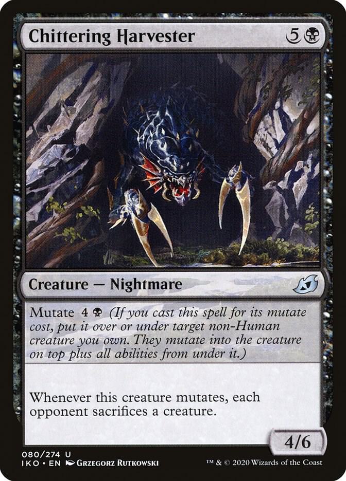 Chittering Harvester 80 card from Ikoria: Lair of Behemoths