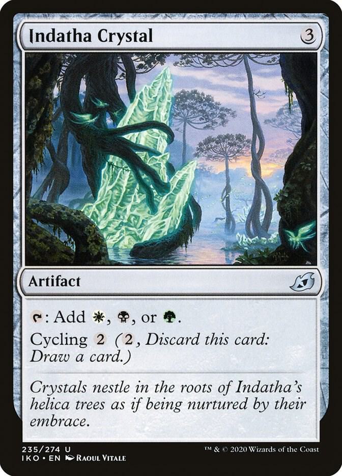 Indatha Crystal 235 card from Ikoria: Lair of Behemoths
