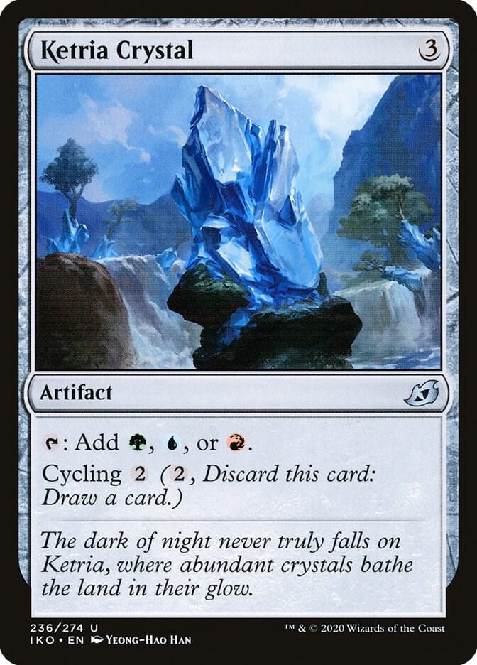 Ketria Crystal 236 card from Ikoria: Lair of Behemoths