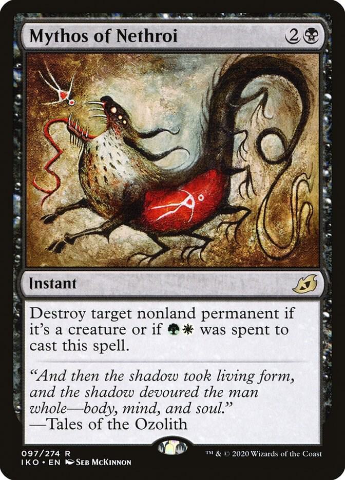 Mythos of Nethroi 97 card from Ikoria: Lair of Behemoths
