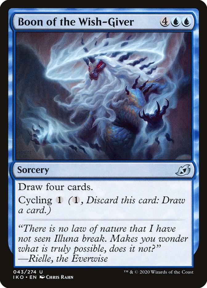 Boon of the Wish-Giver 43 card from Ikoria: Lair of Behemoths