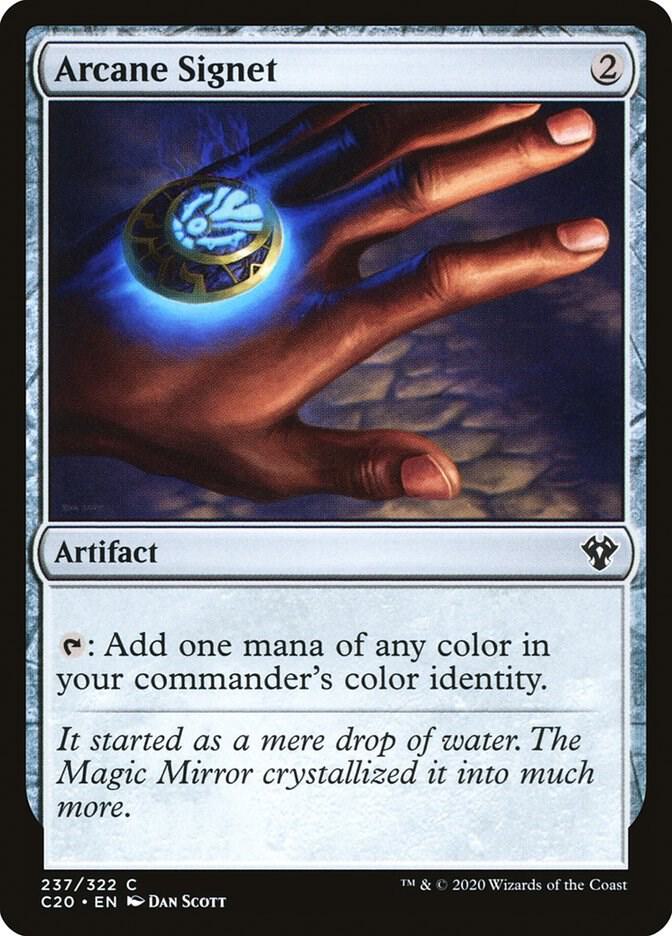Arcane Signet 237 card from Commander 2020