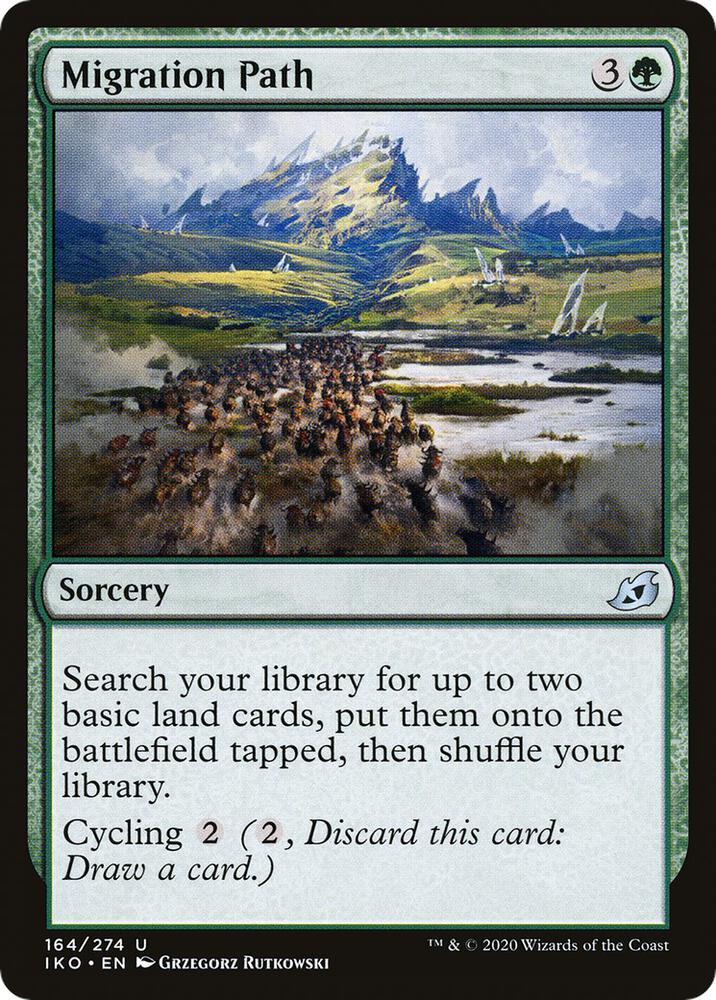 Migration Path 164 card from Ikoria: Lair of Behemoths
