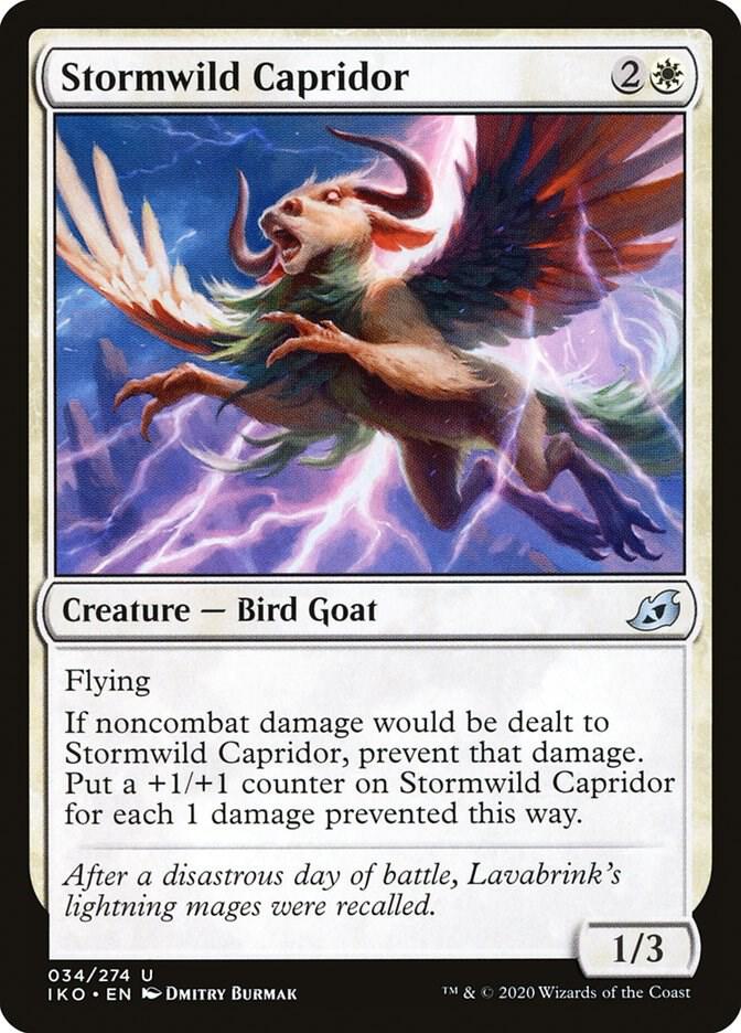 Stormwild Capridor 34 card from Ikoria: Lair of Behemoths
