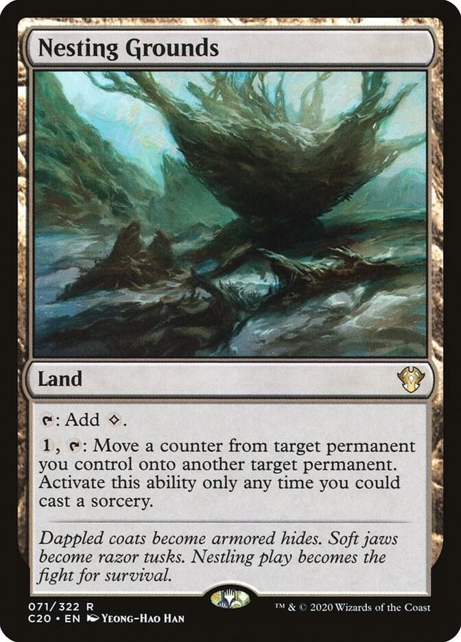 Nesting Grounds 71 card from Commander 2020