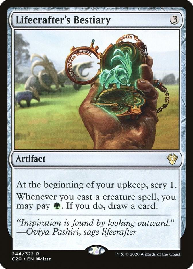 Lifecrafter's Bestiary 244 card from Commander 2020