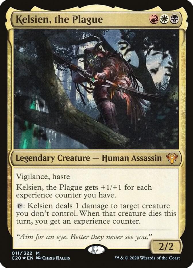 Kelsien, the Plague 11 card from Commander 2020