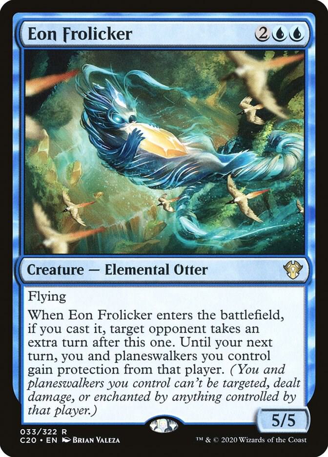 Eon Frolicker 33 card from Commander 2020