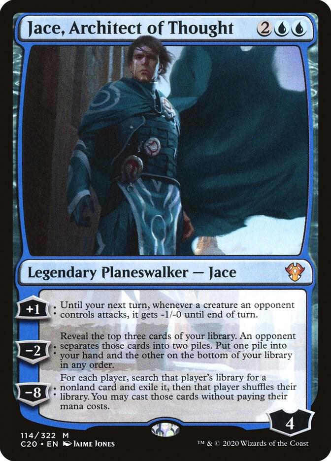 Jace, Architect of Thought 114 card from Commander 2020