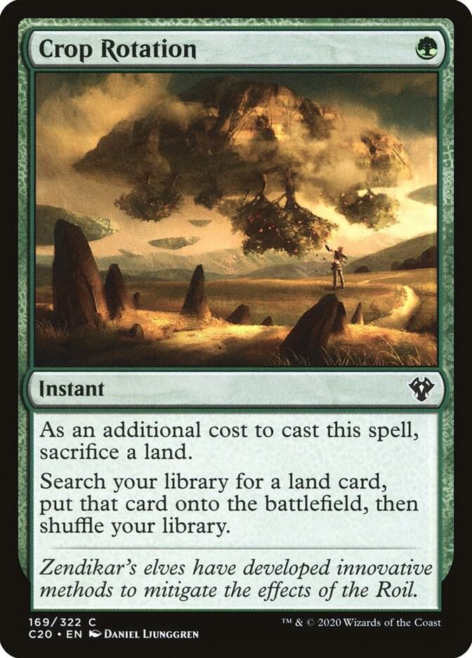Crop Rotation 169 card from Commander 2020