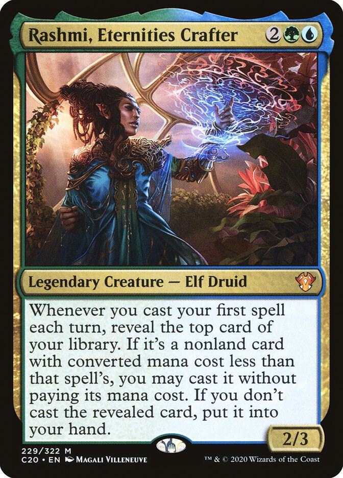 Rashmi, Eternities Crafter 229 card from Commander 2020