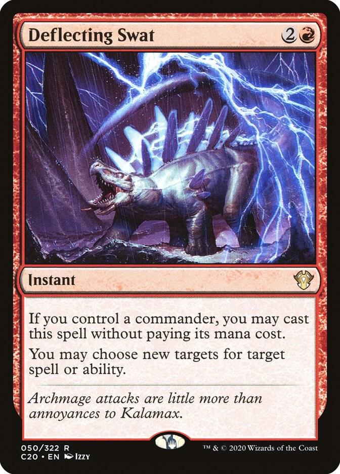 Deflecting Swat 50 card from Commander 2020