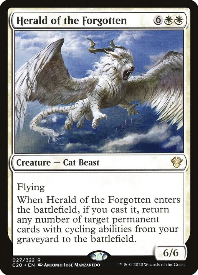 Herald of the Forgotten 27 card from Commander 2020