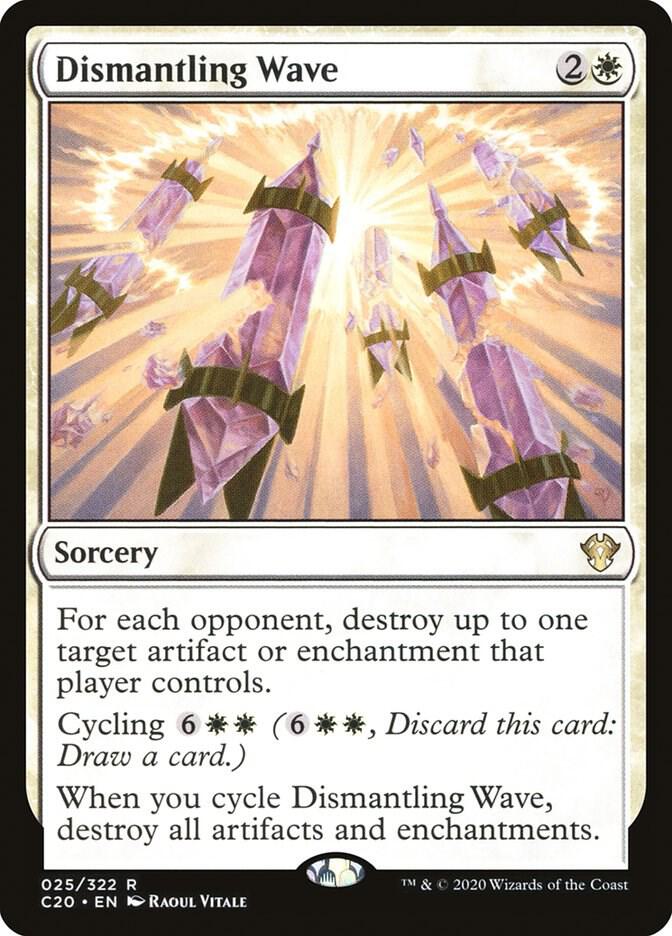 Dismantling Wave 25 card from Commander 2020