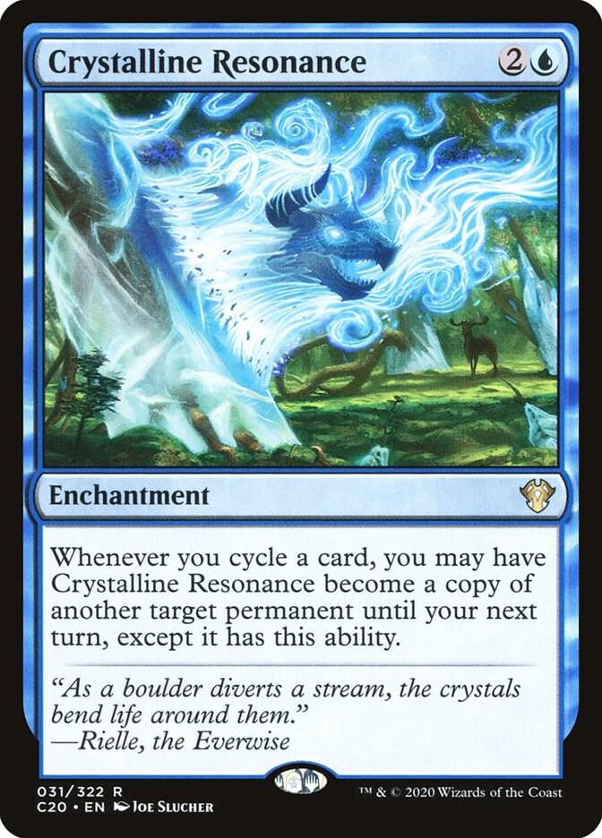 Crystalline Resonance 31 card from Commander 2020