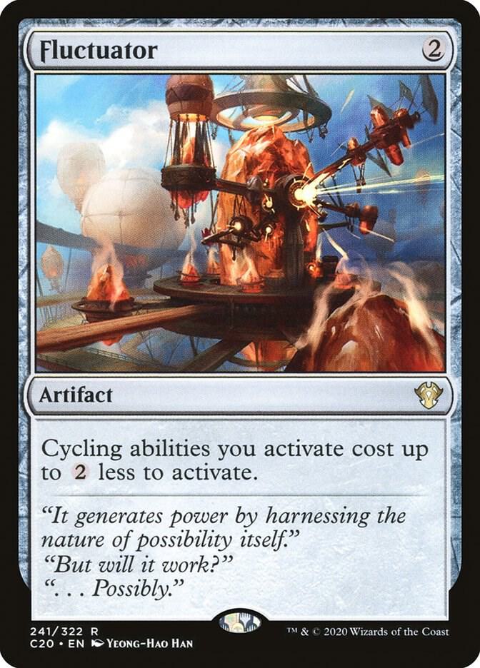 Fluctuator 241 card from Commander 2020