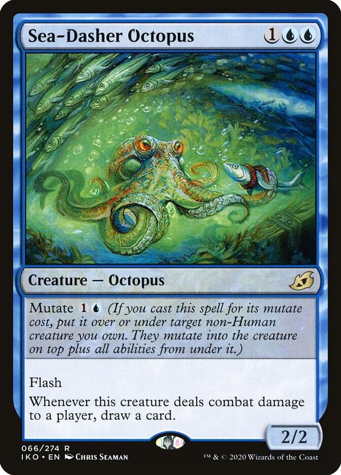 Sea-Dasher Octopus 66 card from Ikoria: Lair of Behemoths