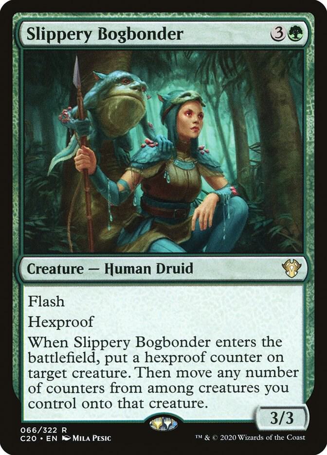 Slippery Bogbonder 66 card from Commander 2020