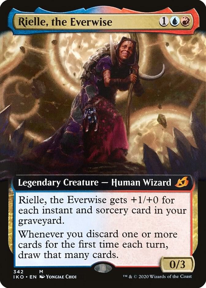 Rielle, the Everwise (Extended Art) 342 card from Ikoria: Lair of Behemoths