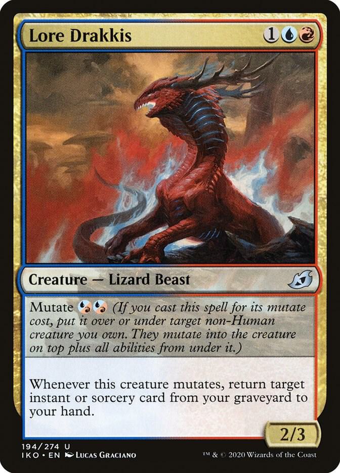 Lore Drakkis 194 card from Ikoria: Lair of Behemoths