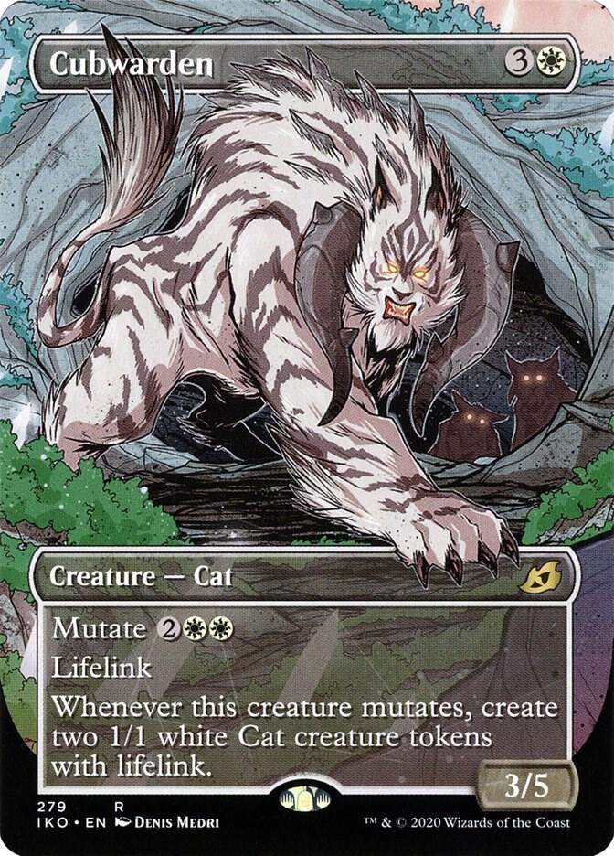 Cubwarden (Showcase) 279 card from Ikoria: Lair of Behemoths