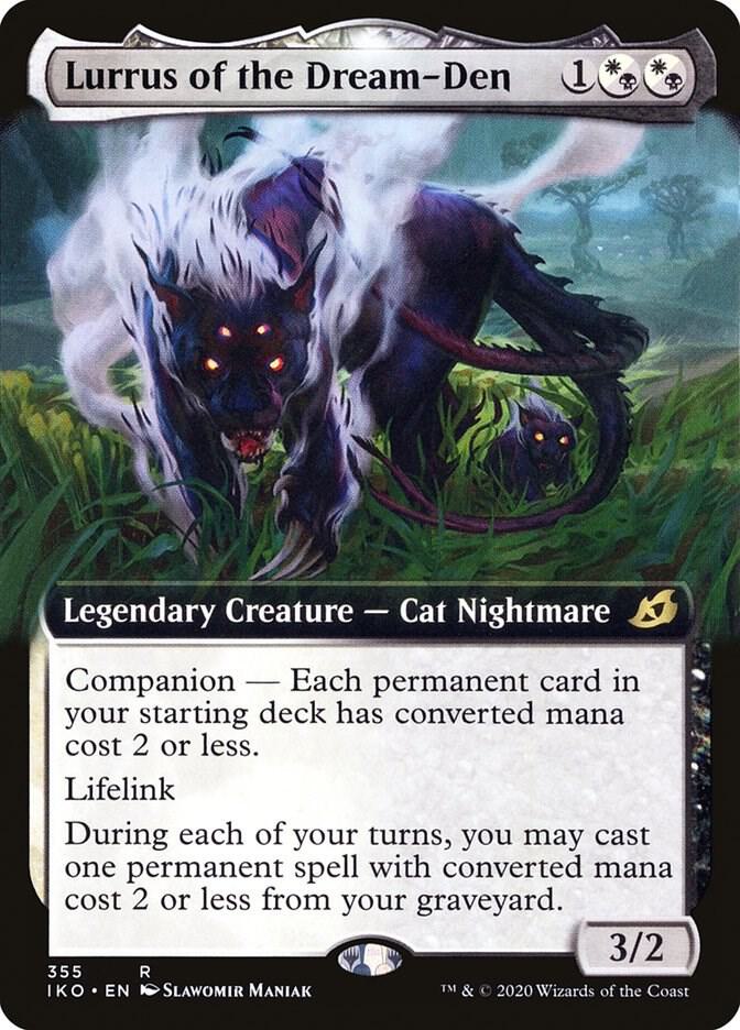 Lurrus of the Dream-Den (Extended Art) 355 card from Ikoria: Lair of Behemoths