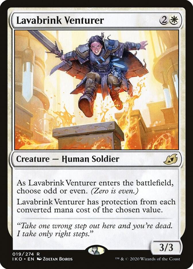 Lavabrink Venturer 19 card from Ikoria: Lair of Behemoths