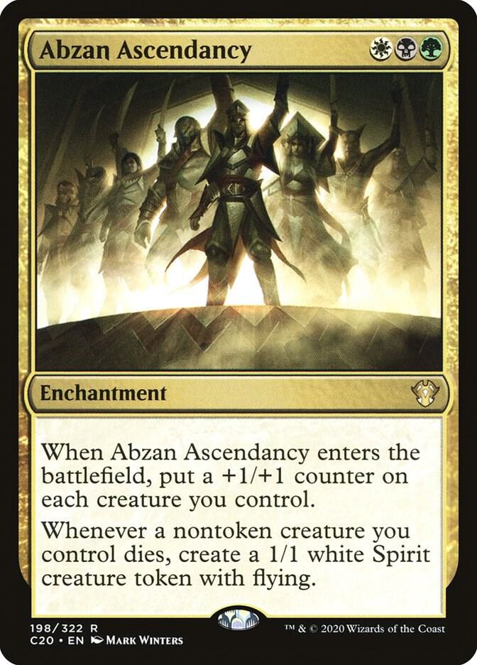 Abzan Ascendancy 198 card from Commander 2020
