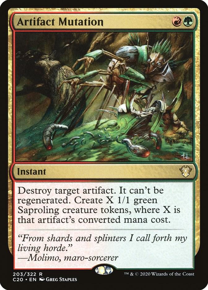 Artifact Mutation 203 card from Commander 2020