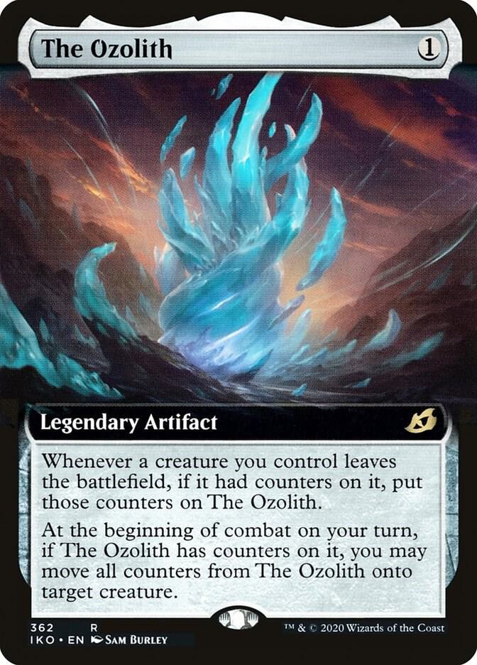 The Ozolith (Extended Art) 362 card from Ikoria: Lair of Behemoths
