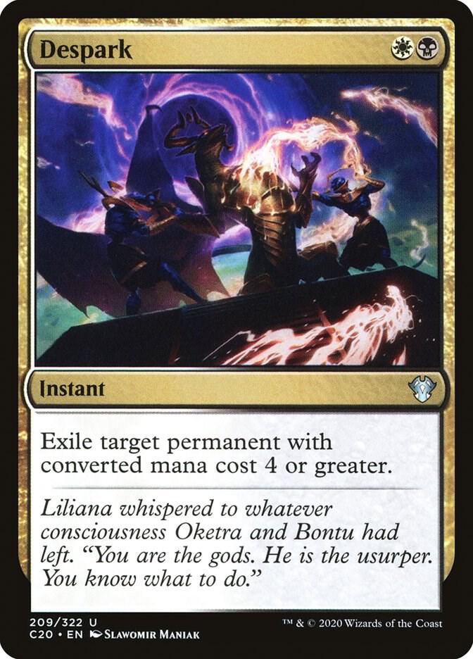 Despark 209 card from Commander 2020