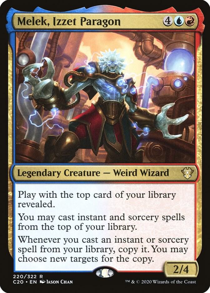 Melek, Izzet Paragon 220 card from Commander 2020