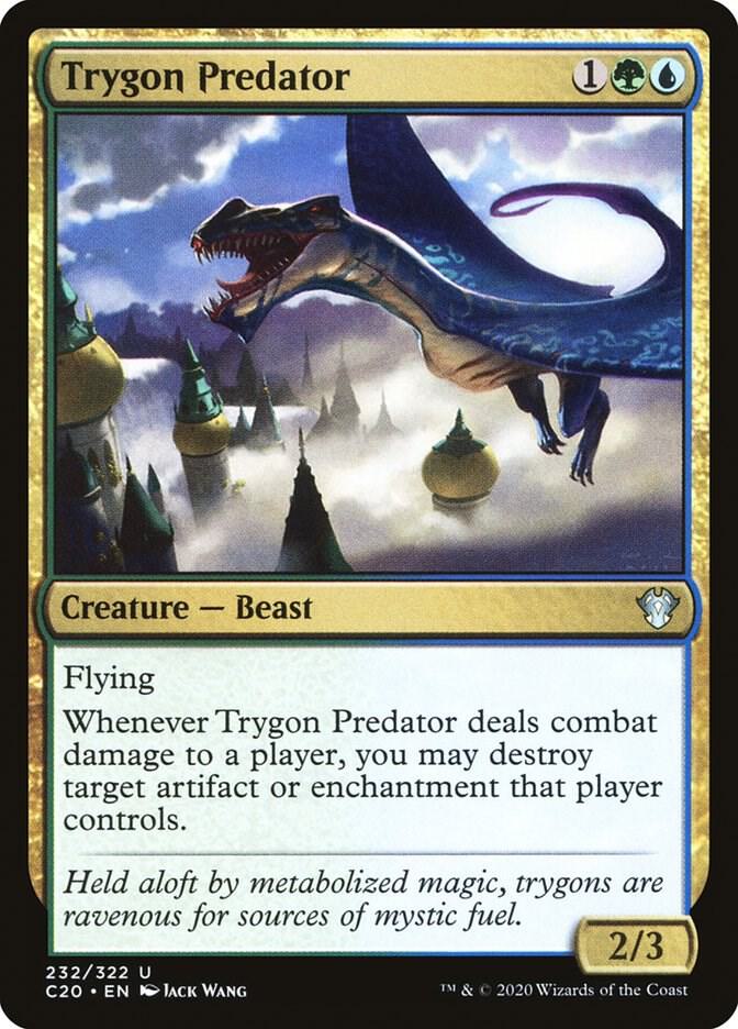 Trygon Predator 232 card from Commander 2020